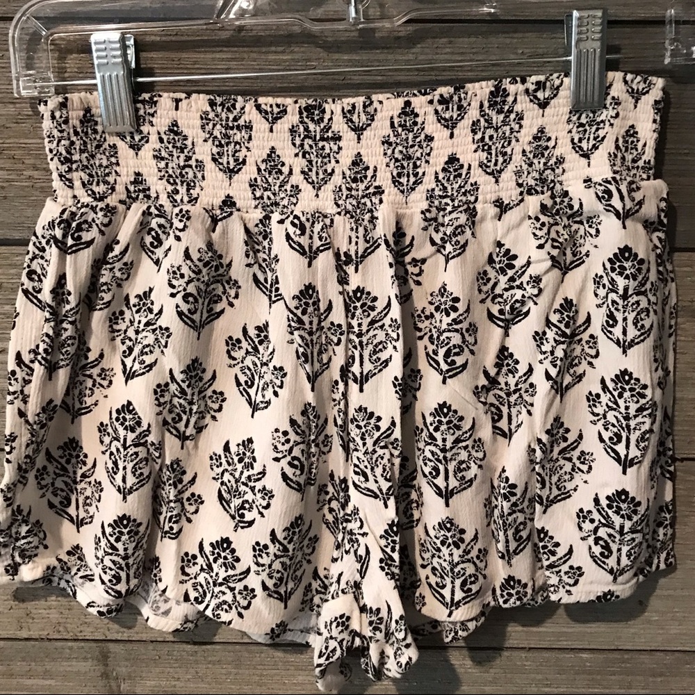 Smocked Waist Shorts